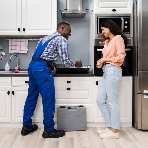 can you provide an estimate for cooktop repair before beginning any work in Powers